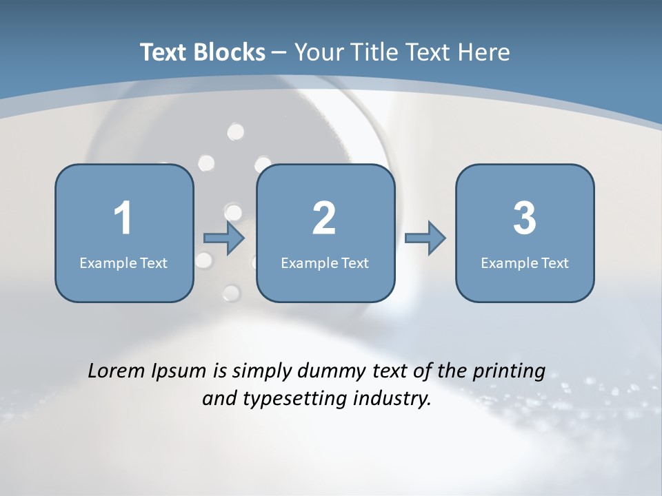 A Close Up Of A Spoon On A Table PowerPoint Template