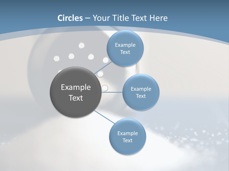 A Close Up Of A Spoon On A Table PowerPoint Template