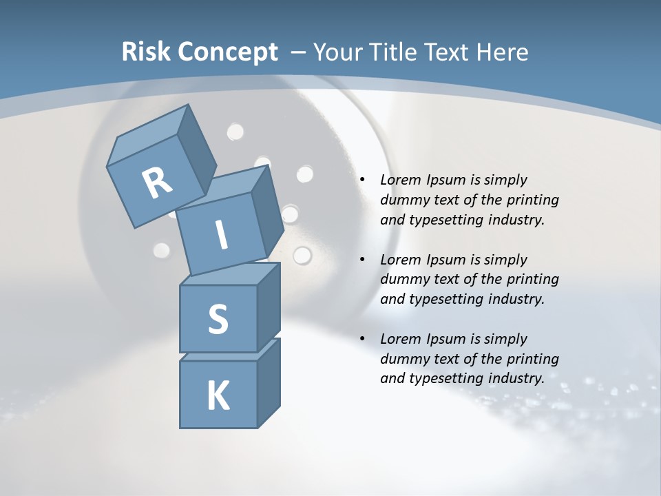 A Close Up Of A Spoon On A Table PowerPoint Template