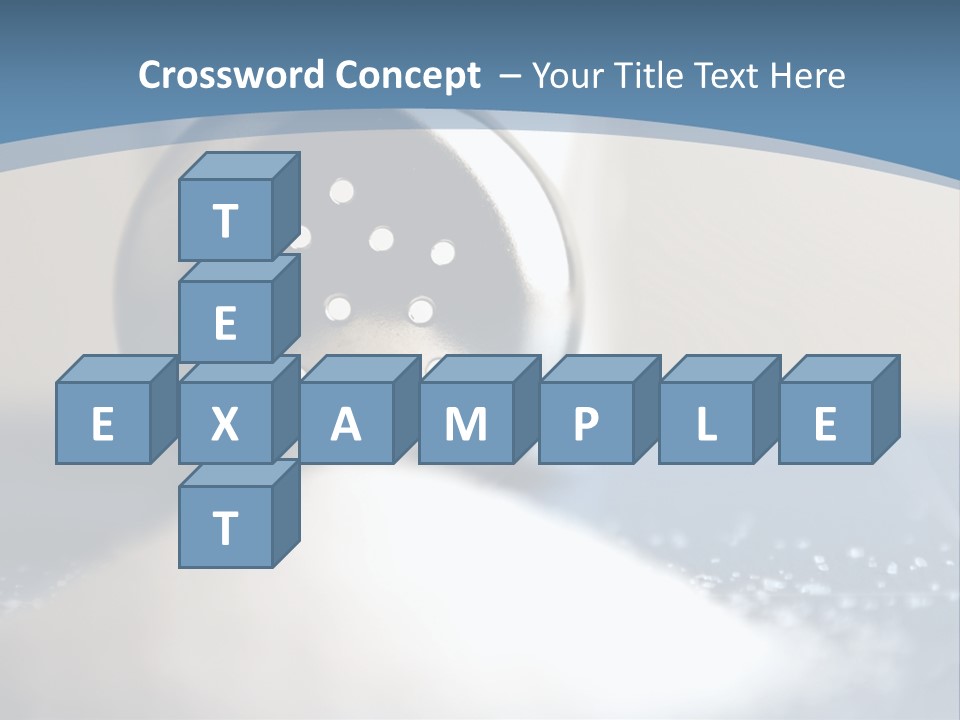 A Close Up Of A Spoon On A Table PowerPoint Template