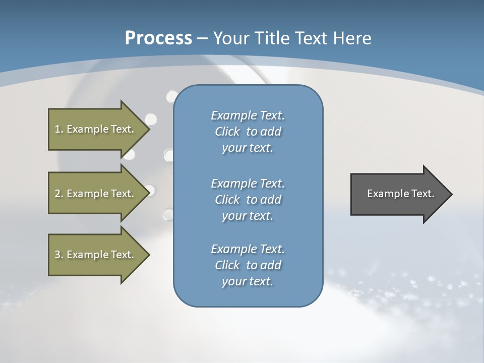 A Close Up Of A Spoon On A Table PowerPoint Template