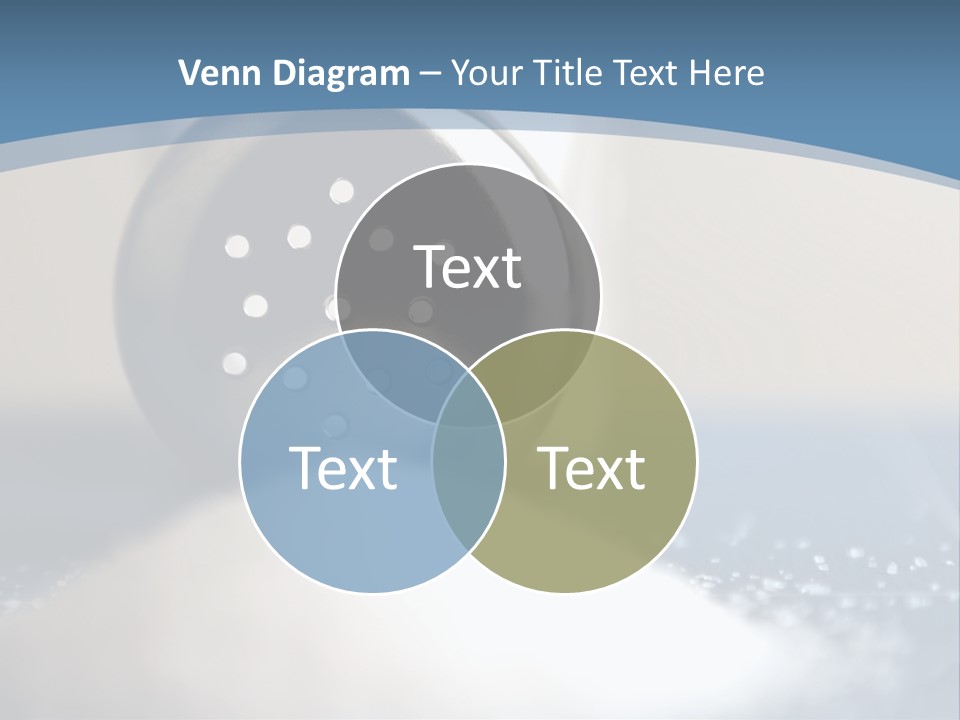 A Close Up Of A Spoon On A Table PowerPoint Template