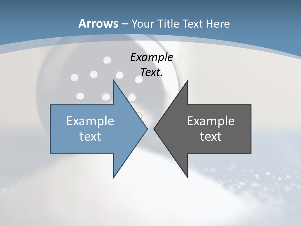 A Close Up Of A Spoon On A Table PowerPoint Template