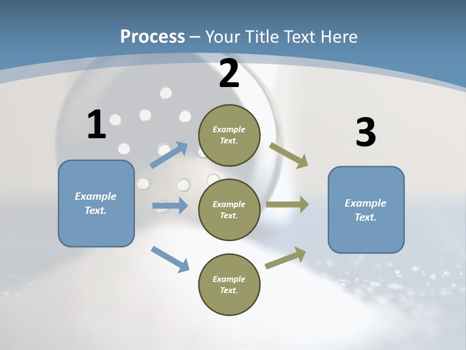 A Close Up Of A Spoon On A Table PowerPoint Template