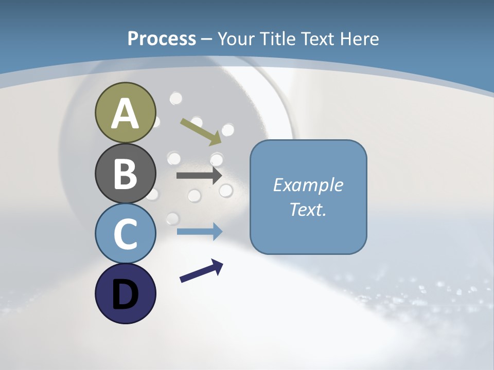 A Close Up Of A Spoon On A Table PowerPoint Template