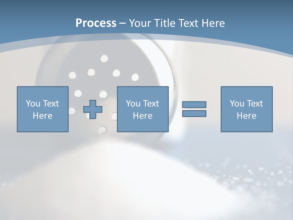 A Close Up Of A Spoon On A Table PowerPoint Template