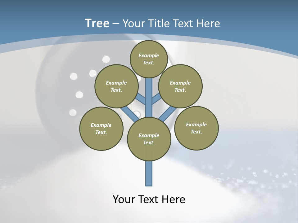 A Close Up Of A Spoon On A Table PowerPoint Template