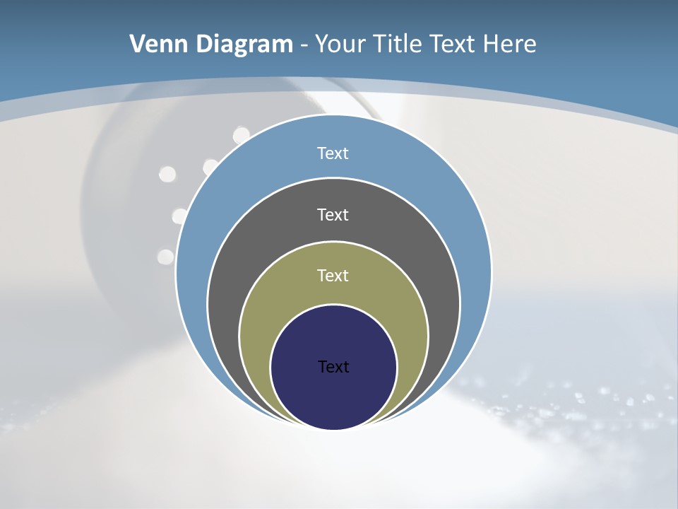 A Close Up Of A Spoon On A Table PowerPoint Template