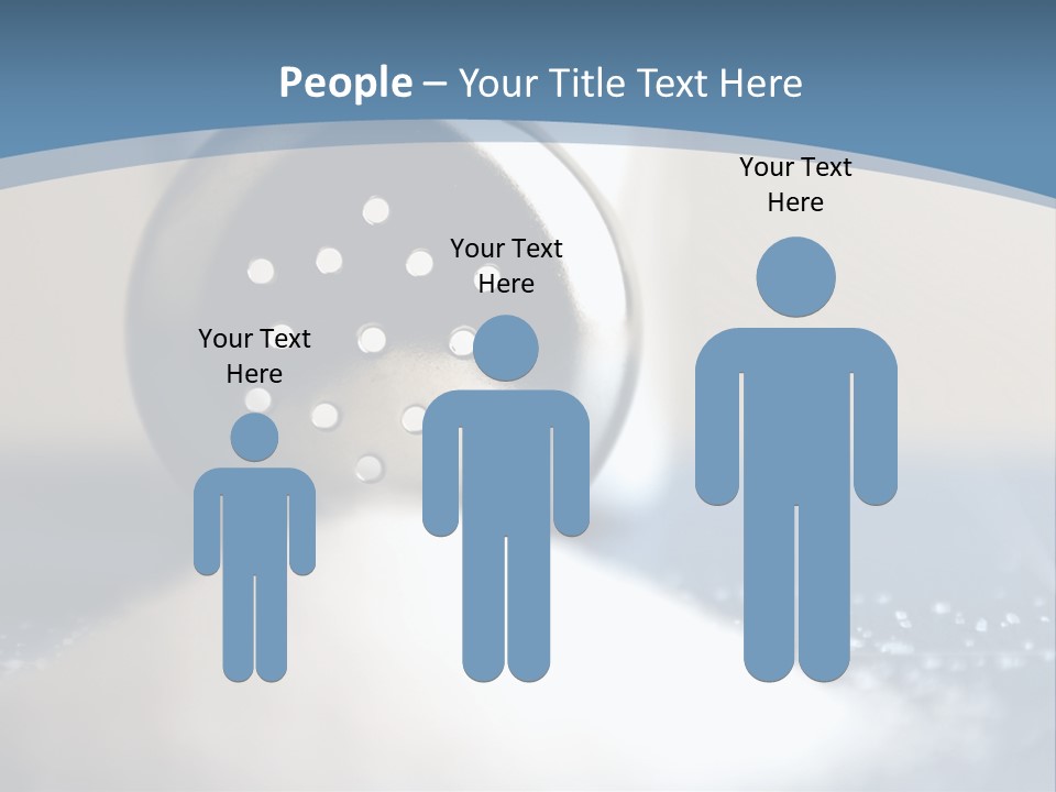A Close Up Of A Spoon On A Table PowerPoint Template