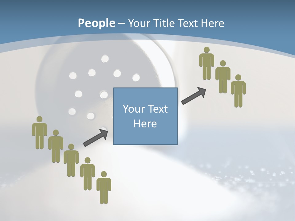 A Close Up Of A Spoon On A Table PowerPoint Template