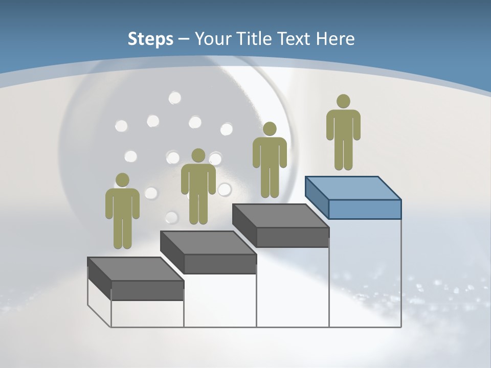 A Close Up Of A Spoon On A Table PowerPoint Template