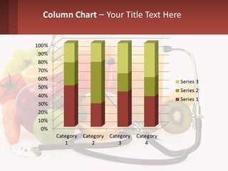 A Medical Powerpoint Presentation With Fruits And Vegetables PowerPoint Template