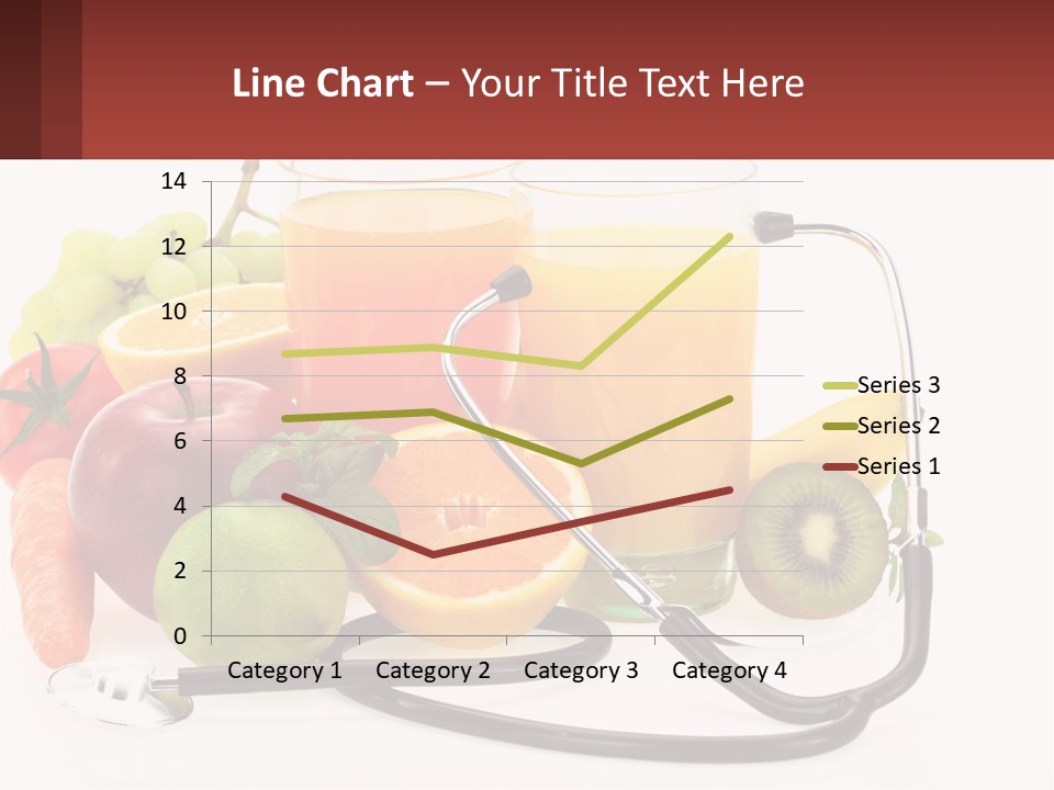 A Medical Powerpoint Presentation With Fruits And Vegetables PowerPoint Template