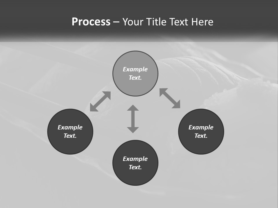 A Plate Of Sushi With Chopsticks On It PowerPoint Template