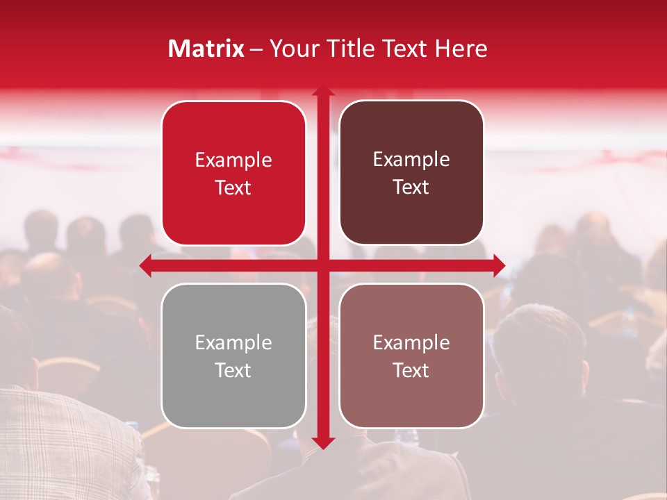 A Man Giving A Presentation To A Group Of People PowerPoint Template