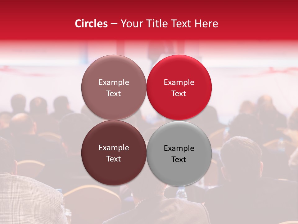 A Man Giving A Presentation To A Group Of People PowerPoint Template