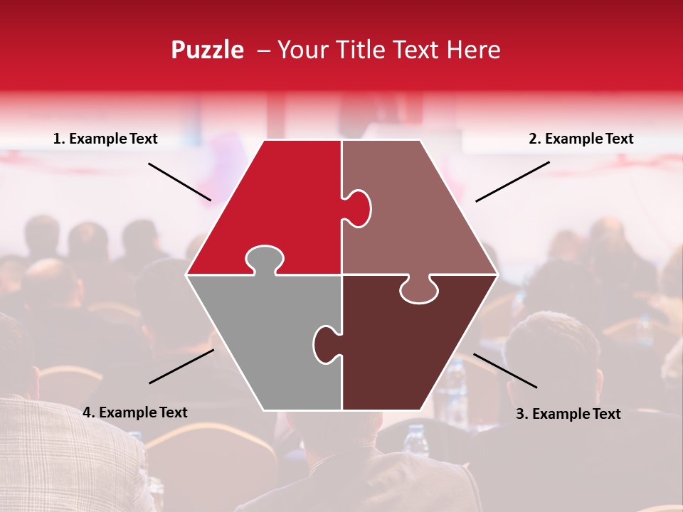 A Man Giving A Presentation To A Group Of People PowerPoint Template