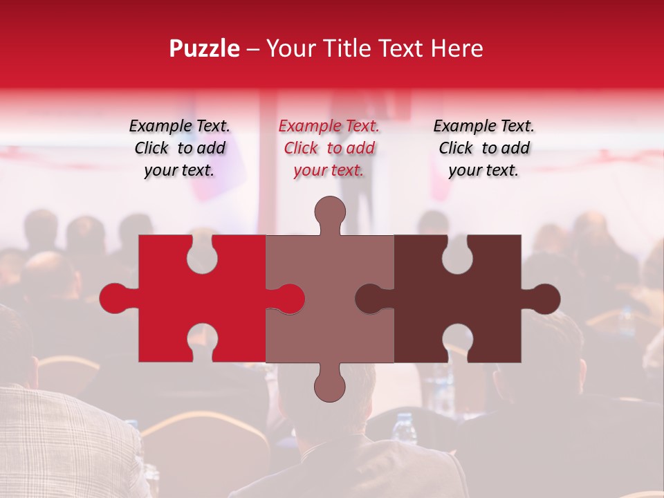 A Man Giving A Presentation To A Group Of People PowerPoint Template