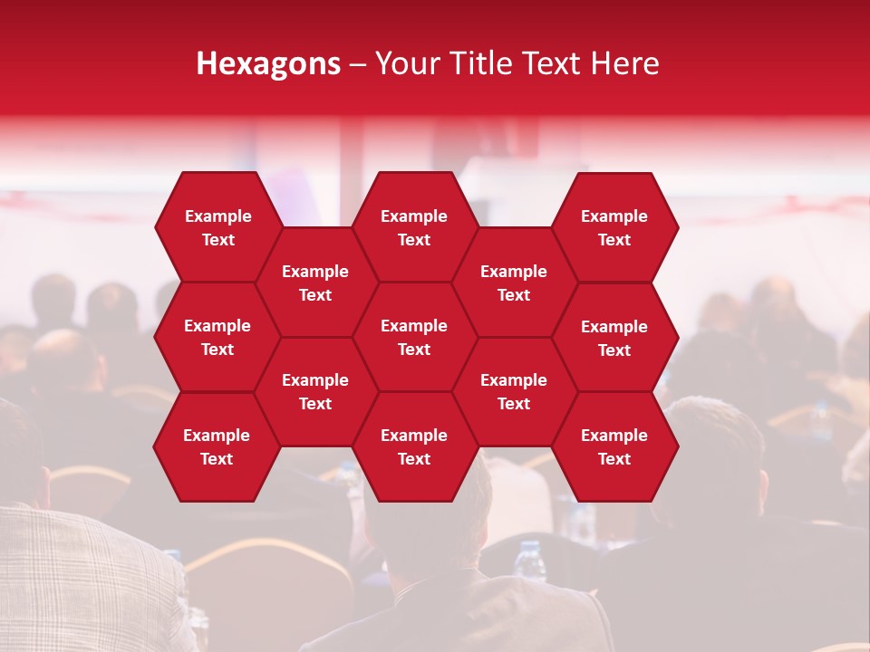 A Man Giving A Presentation To A Group Of People PowerPoint Template
