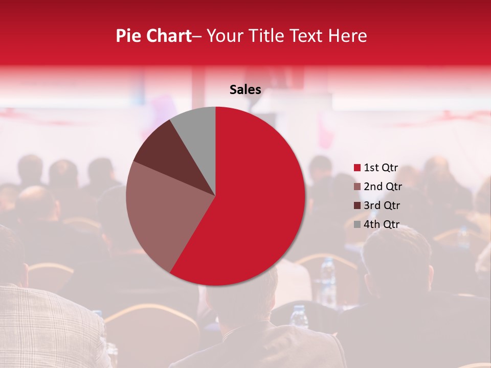 A Man Giving A Presentation To A Group Of People PowerPoint Template