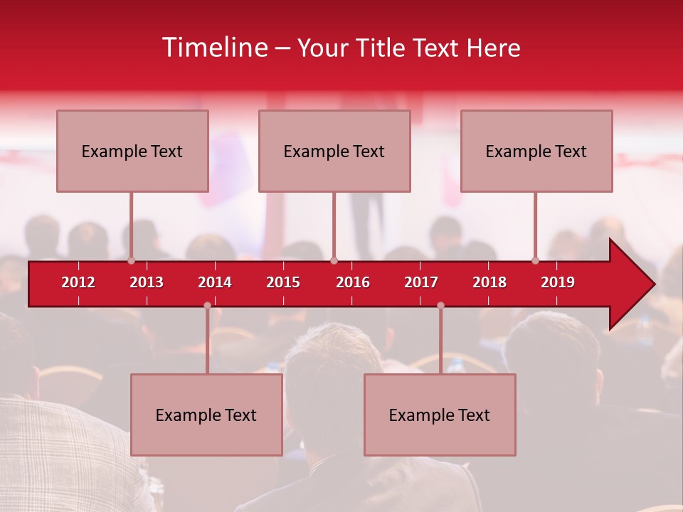 A Man Giving A Presentation To A Group Of People PowerPoint Template