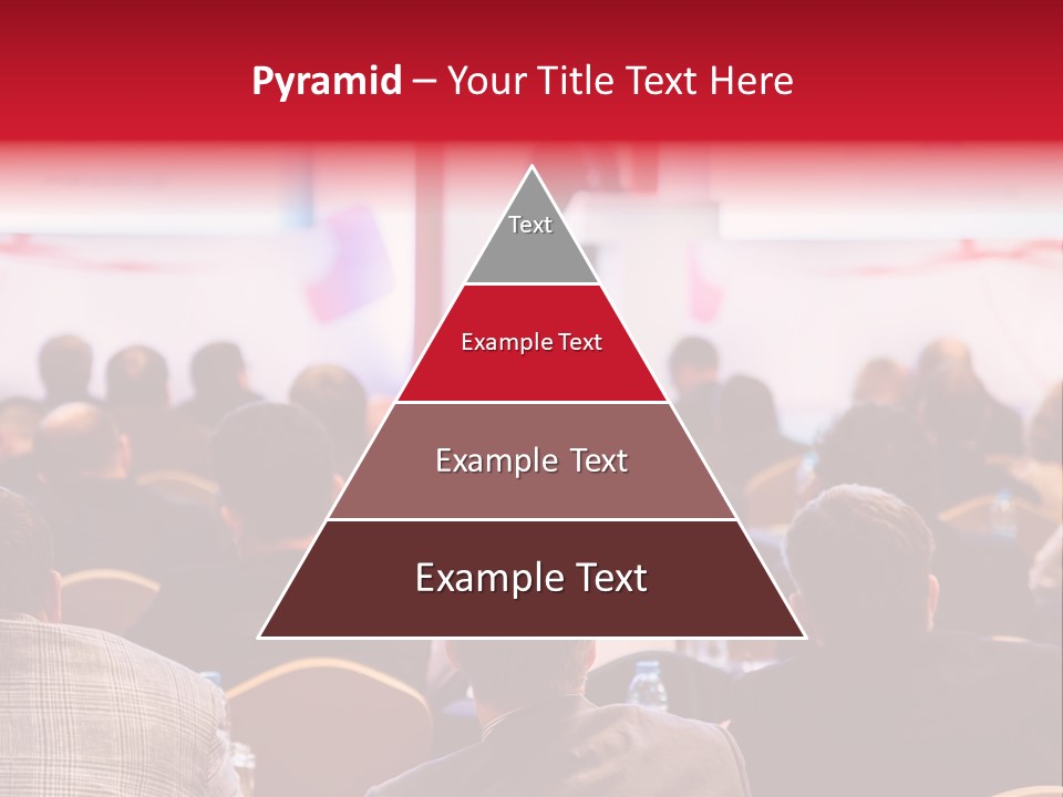 A Man Giving A Presentation To A Group Of People PowerPoint Template
