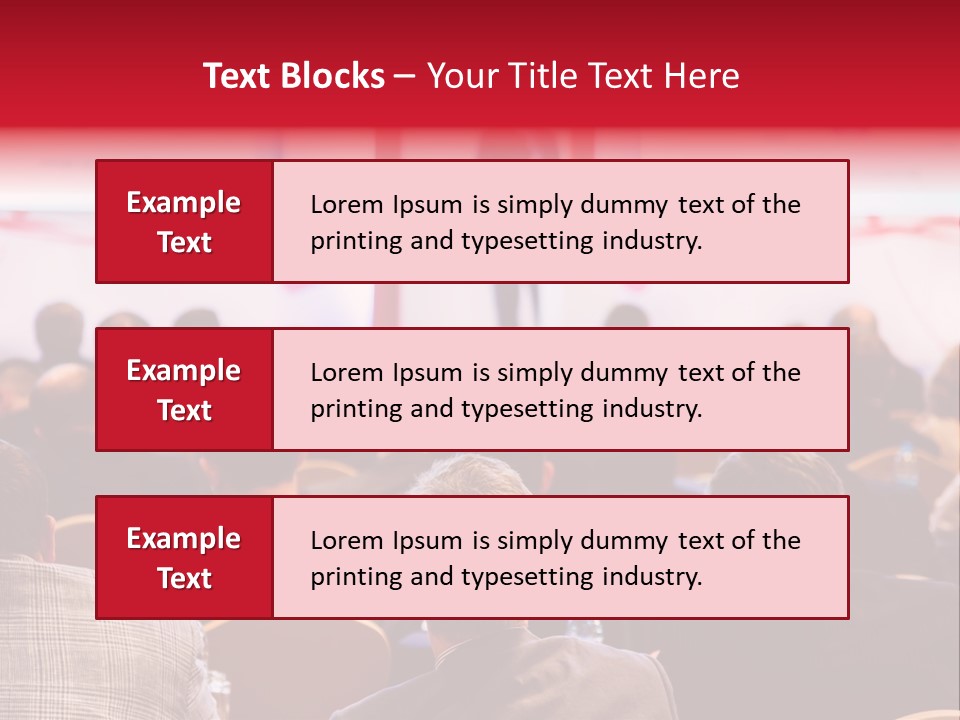 A Man Giving A Presentation To A Group Of People PowerPoint Template