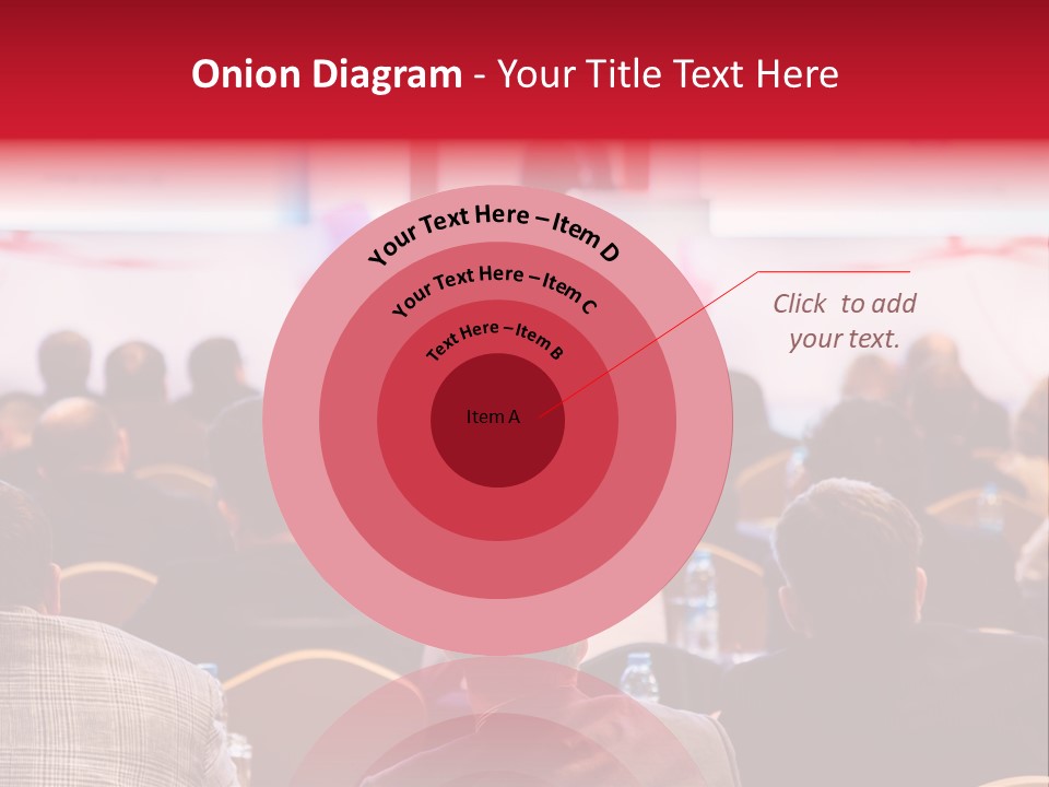 A Man Giving A Presentation To A Group Of People PowerPoint Template
