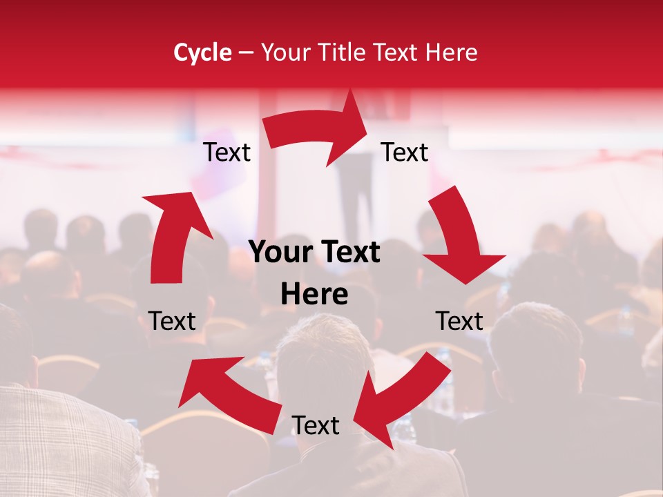 A Man Giving A Presentation To A Group Of People PowerPoint Template