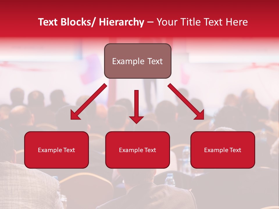 A Man Giving A Presentation To A Group Of People PowerPoint Template