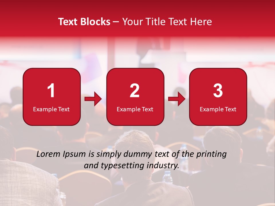 A Man Giving A Presentation To A Group Of People PowerPoint Template