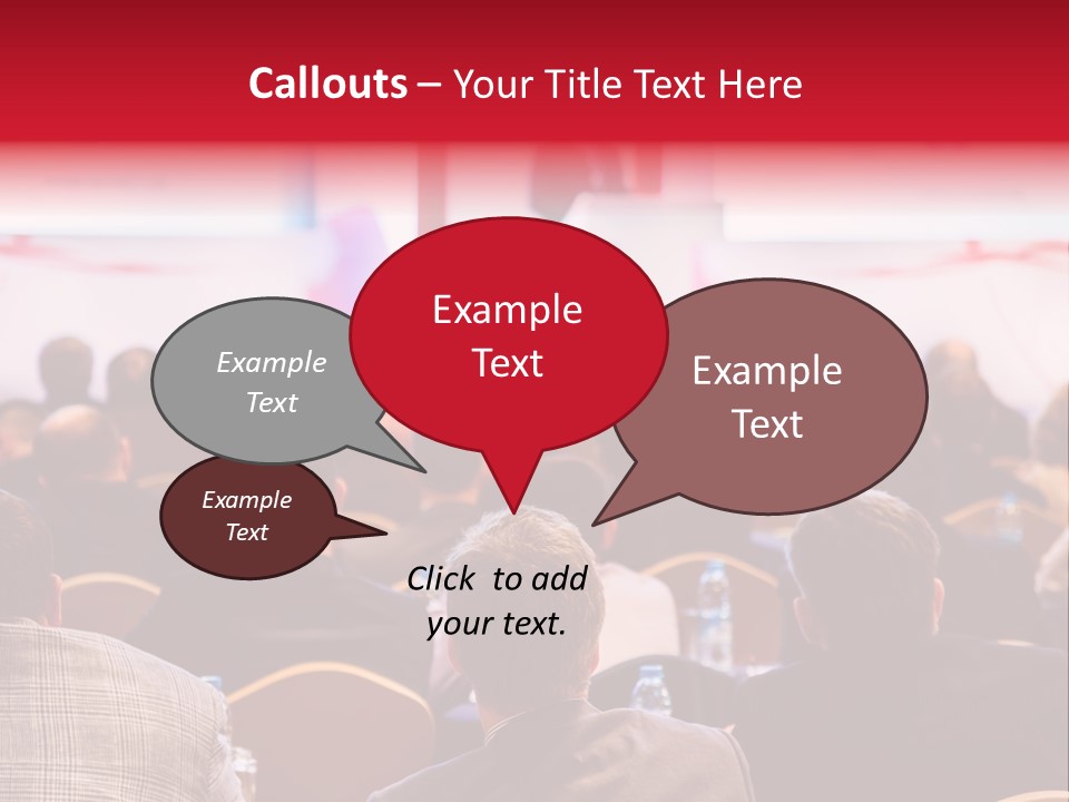 A Man Giving A Presentation To A Group Of People PowerPoint Template