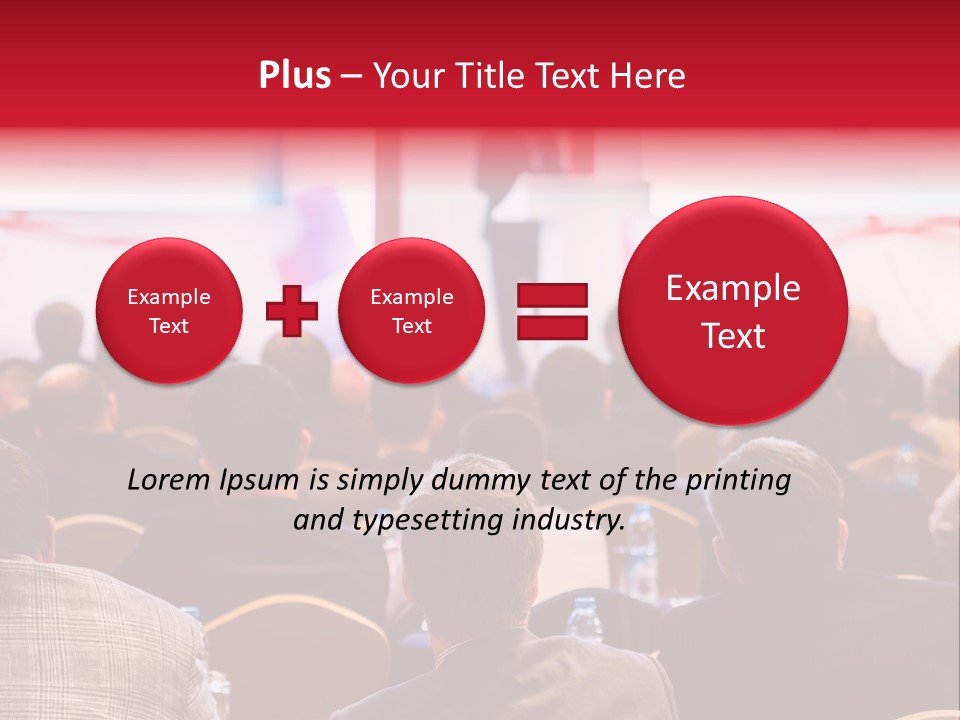 A Man Giving A Presentation To A Group Of People PowerPoint Template