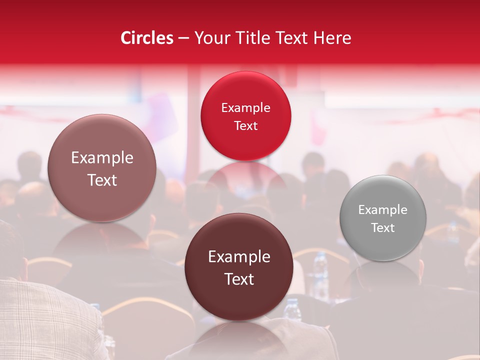 A Man Giving A Presentation To A Group Of People PowerPoint Template
