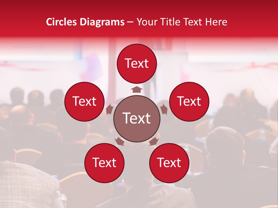 A Man Giving A Presentation To A Group Of People PowerPoint Template