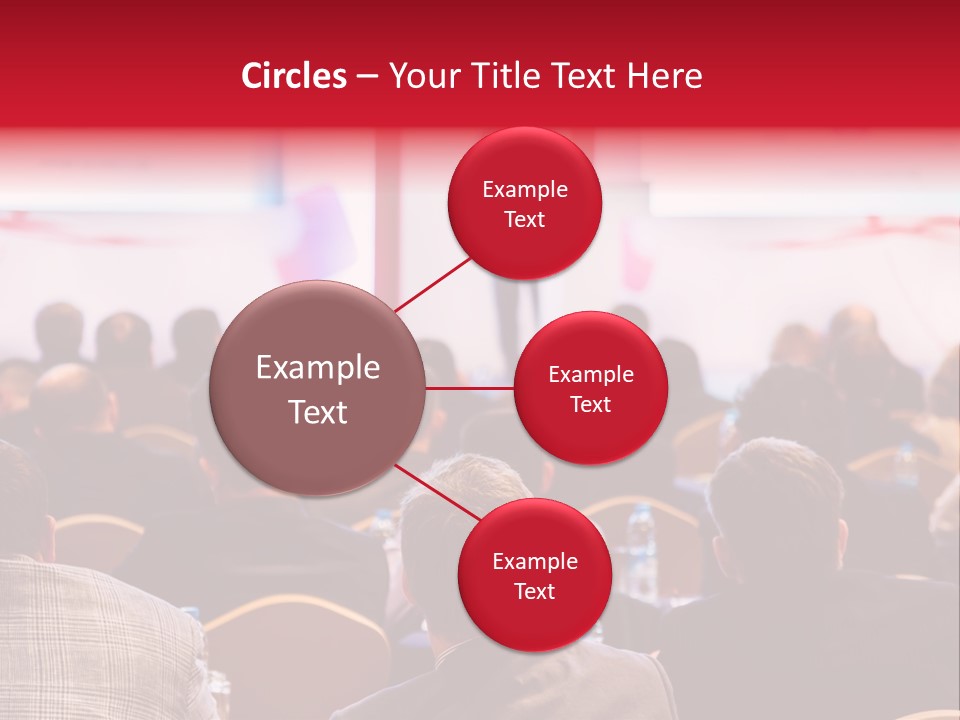 A Man Giving A Presentation To A Group Of People PowerPoint Template