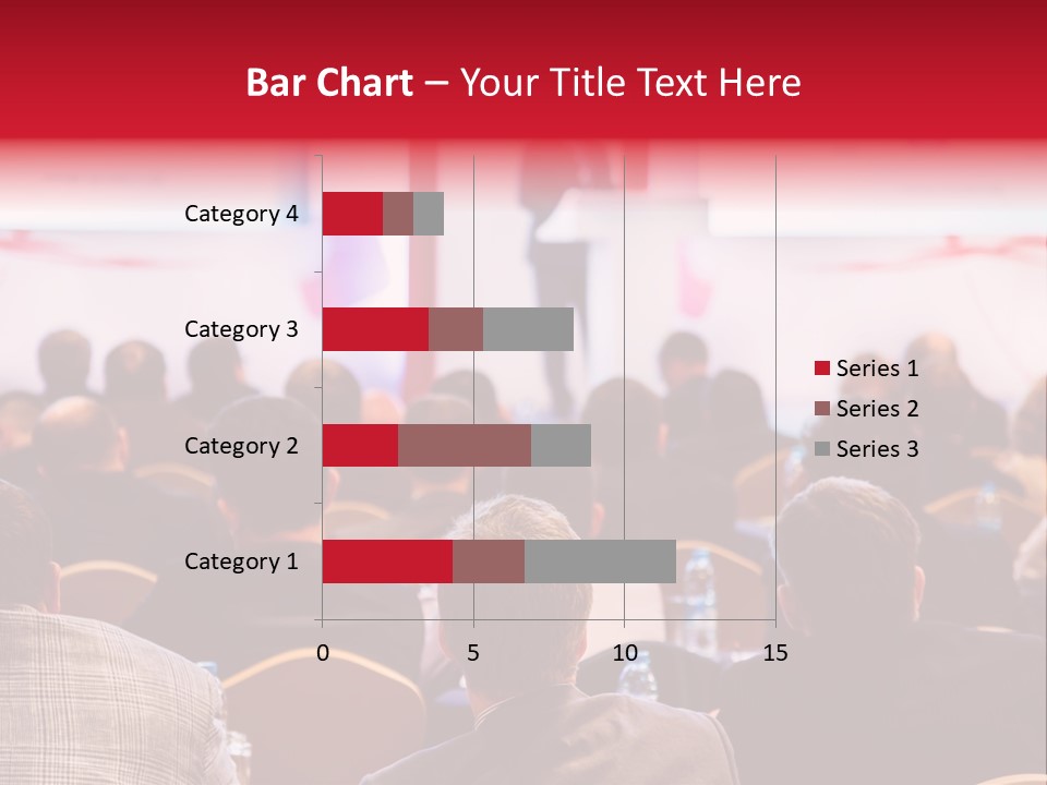 A Man Giving A Presentation To A Group Of People PowerPoint Template