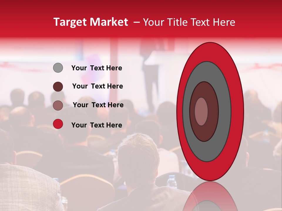 A Man Giving A Presentation To A Group Of People PowerPoint Template