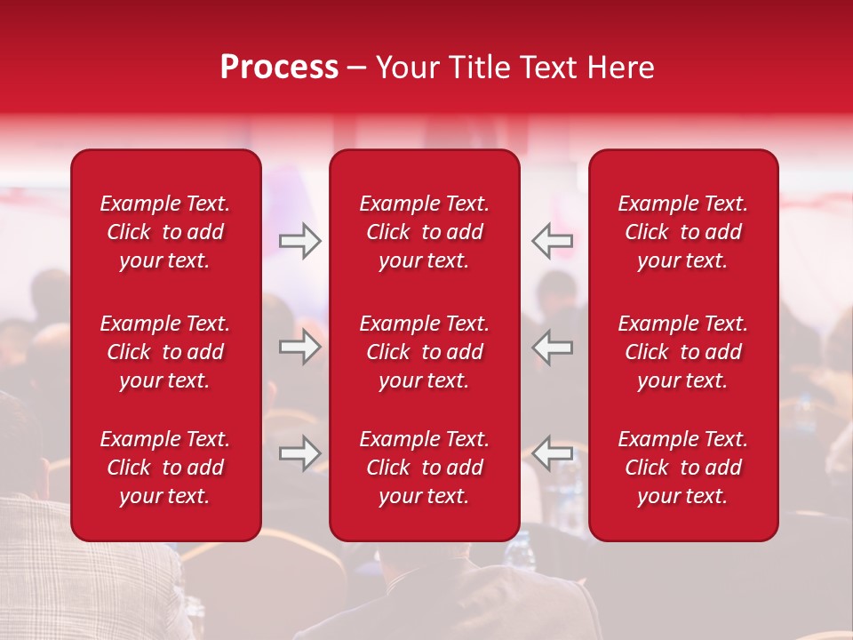 A Man Giving A Presentation To A Group Of People PowerPoint Template