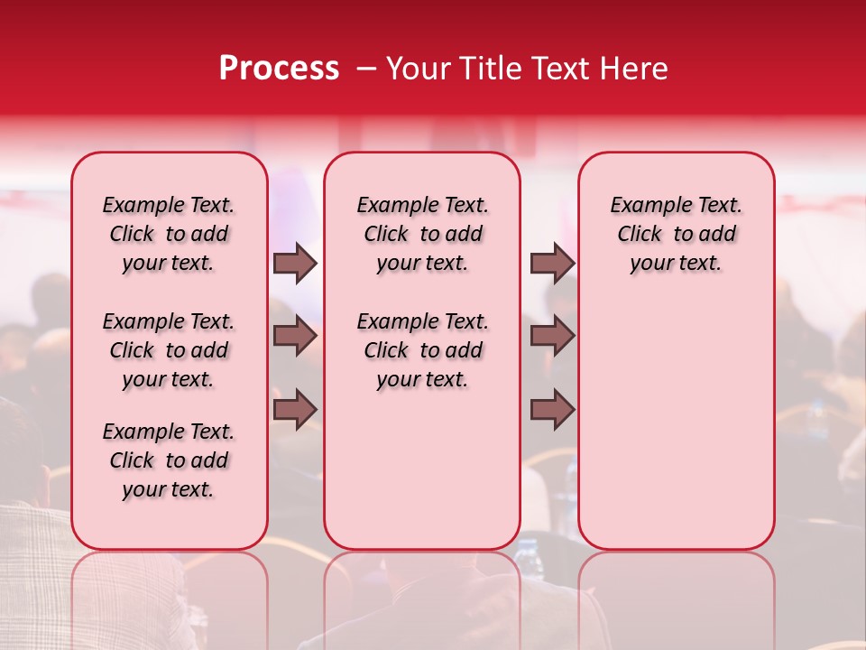 A Man Giving A Presentation To A Group Of People PowerPoint Template