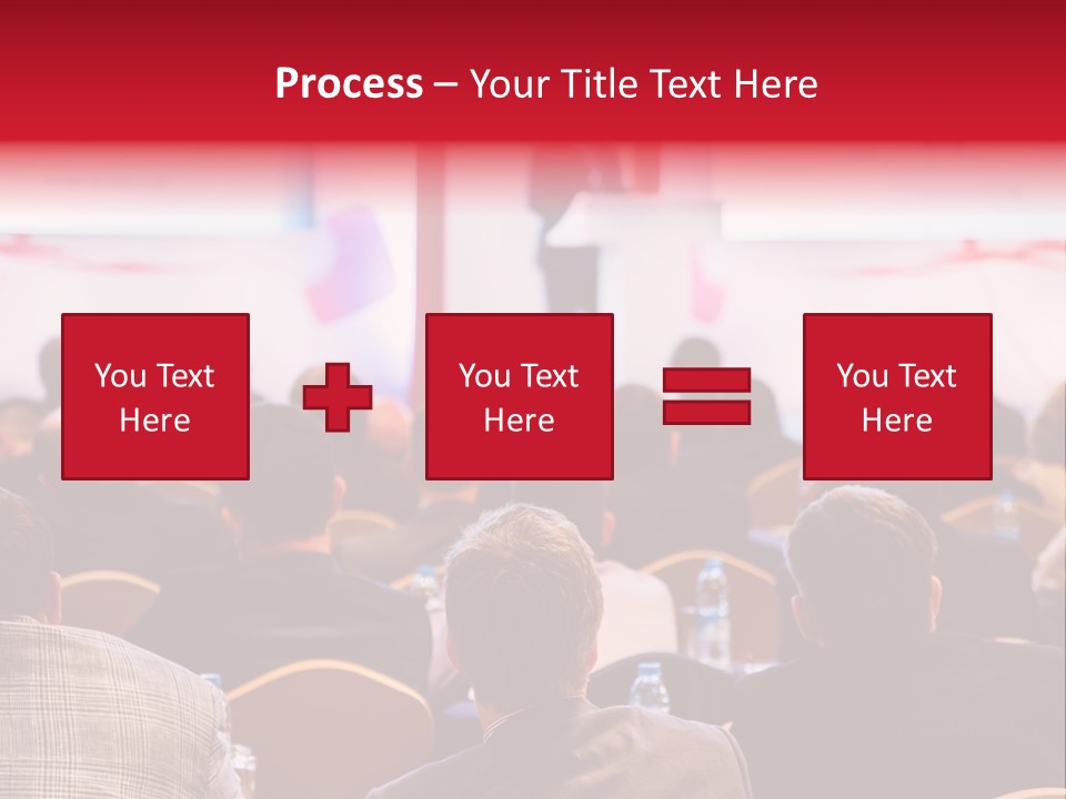 A Man Giving A Presentation To A Group Of People PowerPoint Template