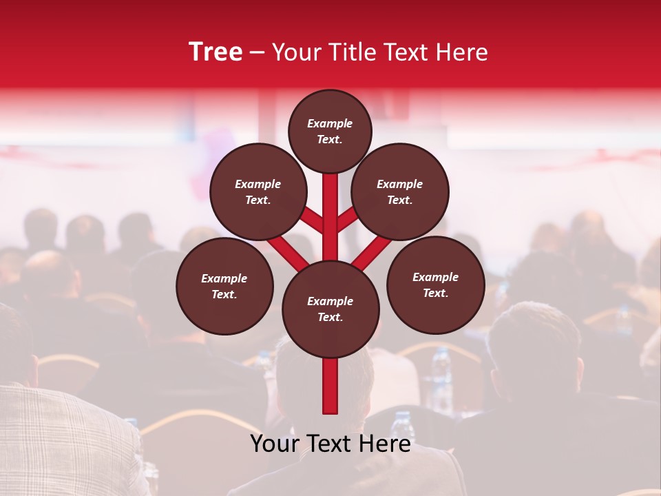 A Man Giving A Presentation To A Group Of People PowerPoint Template