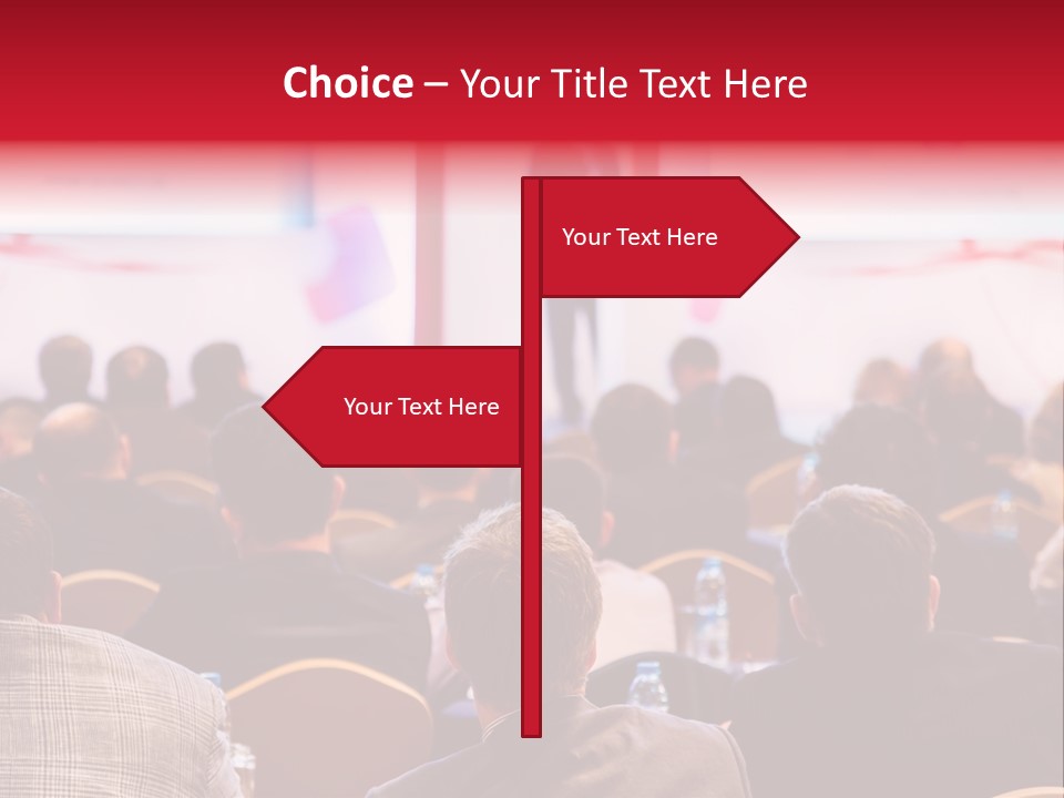 A Man Giving A Presentation To A Group Of People PowerPoint Template