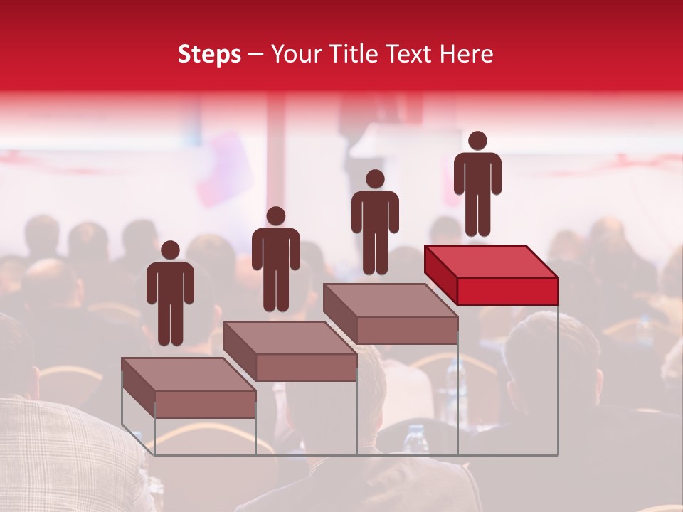 A Man Giving A Presentation To A Group Of People PowerPoint Template