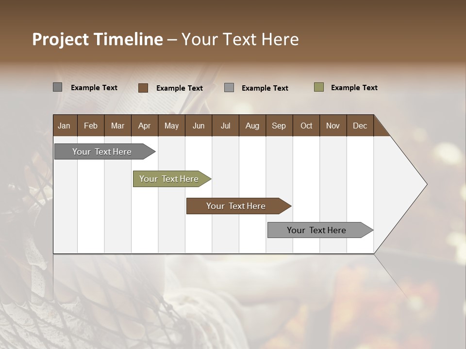 A Woman Reading A Book In A Hammock PowerPoint Template
