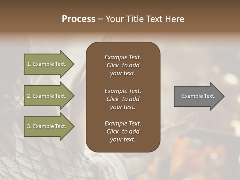 A Woman Reading A Book In A Hammock PowerPoint Template