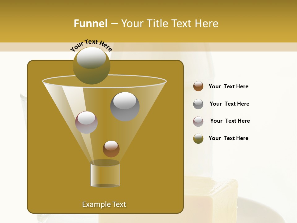 A Bottle Of Milk And A Plate Of Cheese On A Table PowerPoint Template