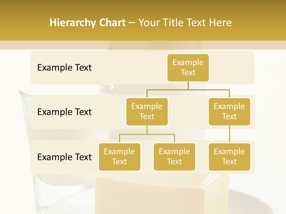 A Bottle Of Milk And A Plate Of Cheese On A Table PowerPoint Template