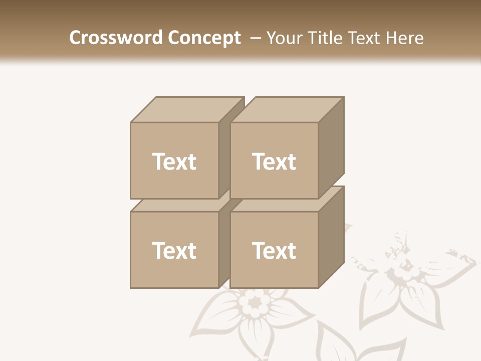 A Black And Gold Floral Powerpoint Presentation PowerPoint Template
