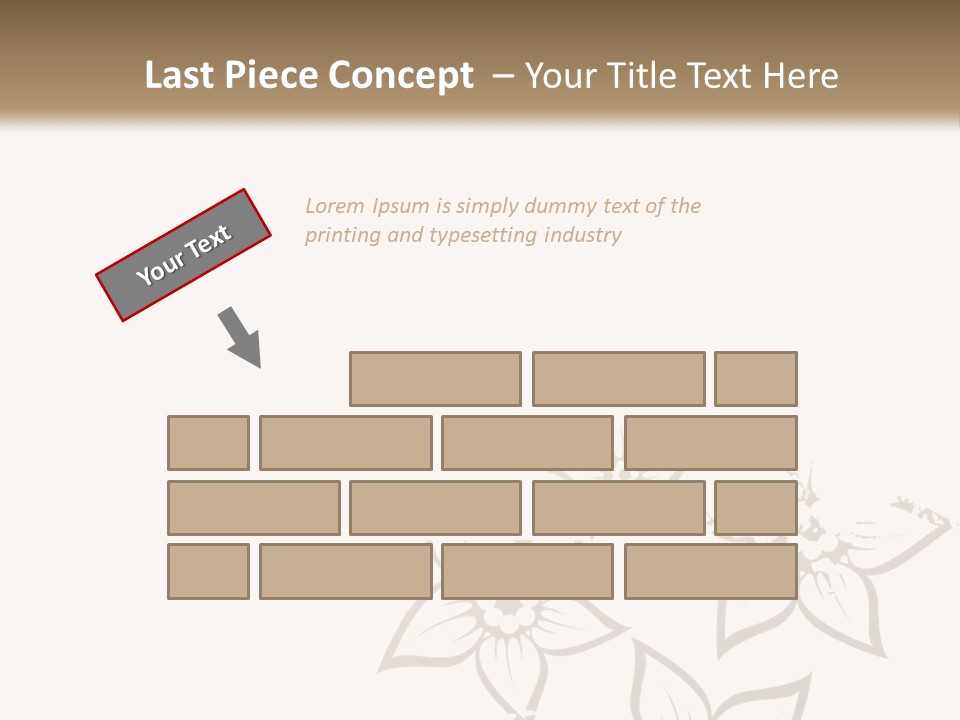 A Black And Gold Floral Powerpoint Presentation PowerPoint Template